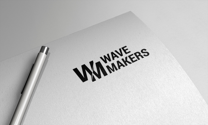 Логотип для компании Wave Makers