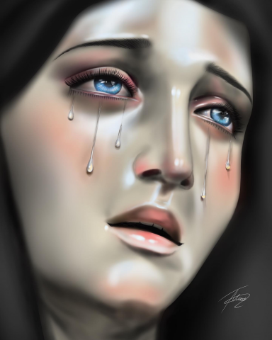 Tears og the Virgin Mary