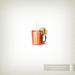 Чашка кофе - техдизайн