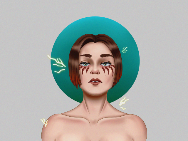 the girl