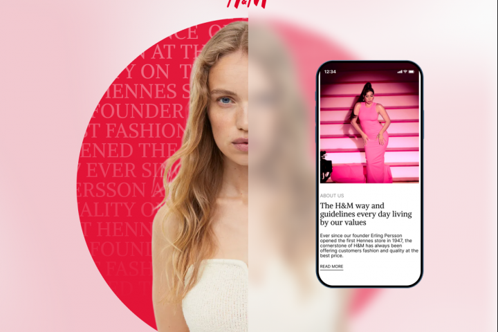 Концепт интернет-магазина H&M