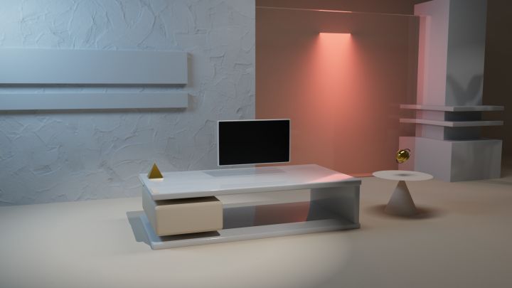 3D визуализация комнаты/интерьера