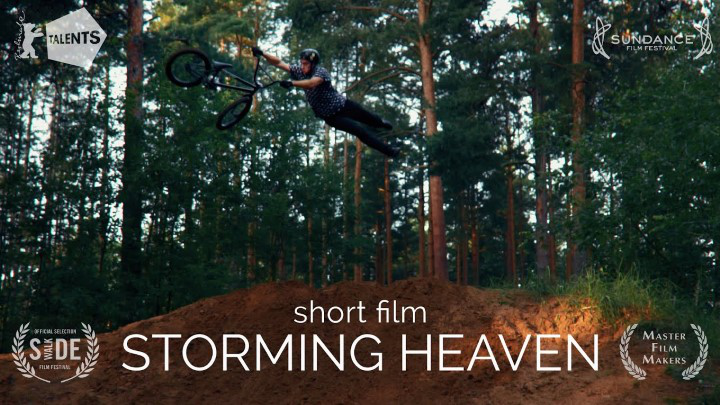 Социальный ролик о спортцмене BMX