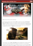 Эксклюзивно о Risen 2: Dark Waters. Часть 1