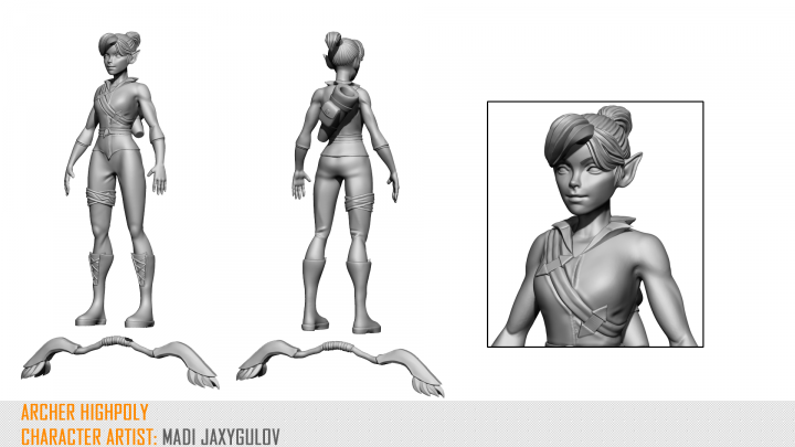 Archer Highpoly