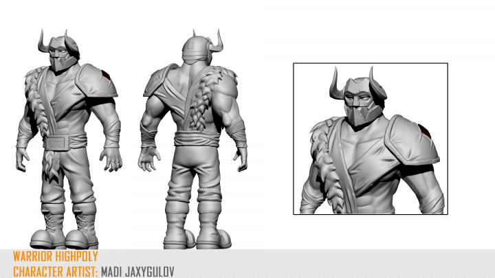 WARRIOR HIGHPOLY