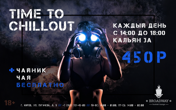 Баннер для кальянной
