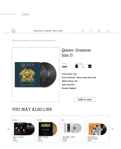 Дизайн онлайн магазина