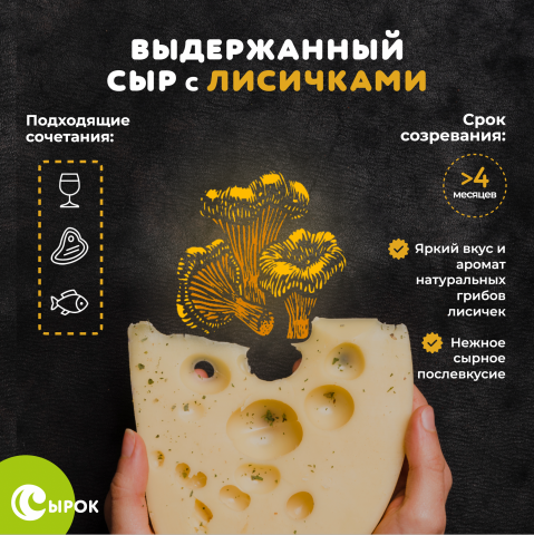 Инфографика для компании "Сырок"