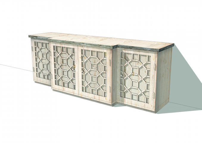 3D модель комода