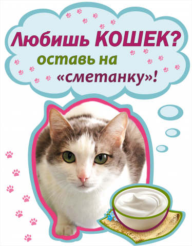 Плакат для Дня открытых дверей приюта для бездомных животных.