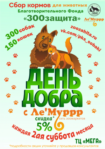 Листовка для благотворительной акции