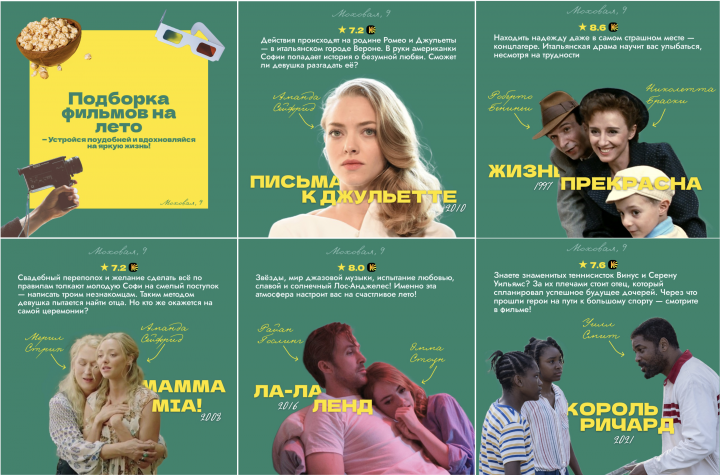 Карточки для СМИ