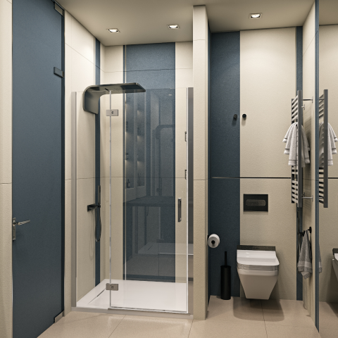 Проект санузла для молодого мужчины