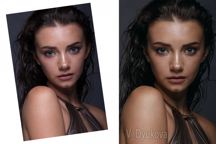 Обработка портрета