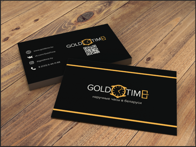 Визитка - GOLDTIME