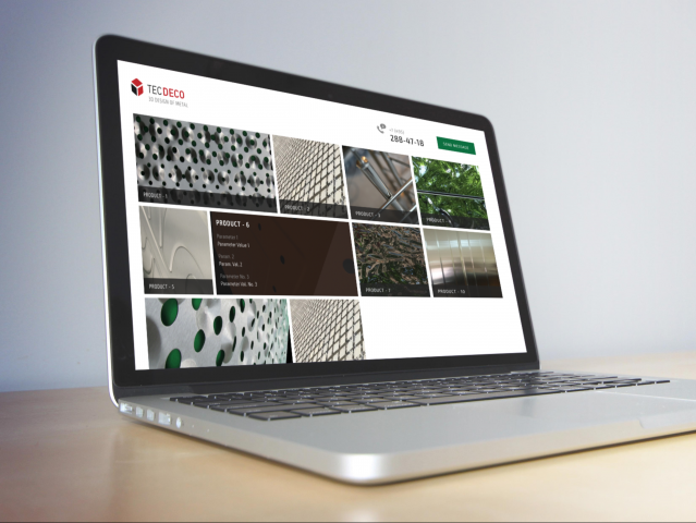 Адаптивный сайт-каталог под ключ TecDeco.com