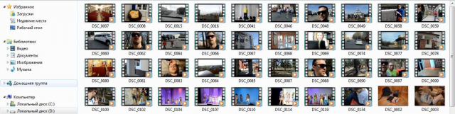 Более 200 гб отснятых материалов на различные тематики