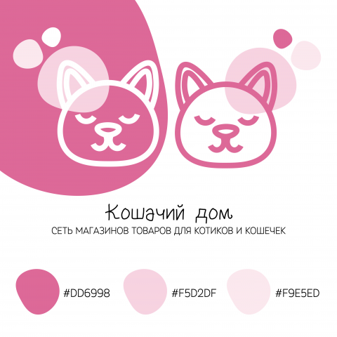 Брендбук для магазина товаров для кошек