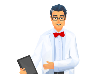 2D иллюстрация в стиле low poly