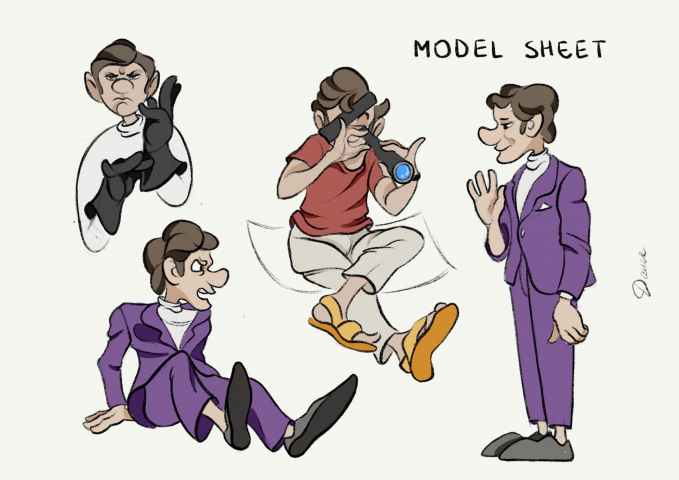 модельный лист по мотивам фильма "бриллиантовая рука"