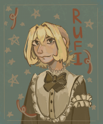 девушка в аниме стилистике