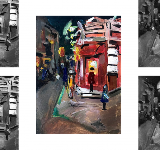 Живопись "Гастроном"