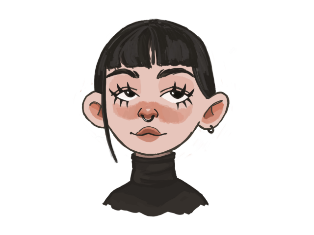 the girl