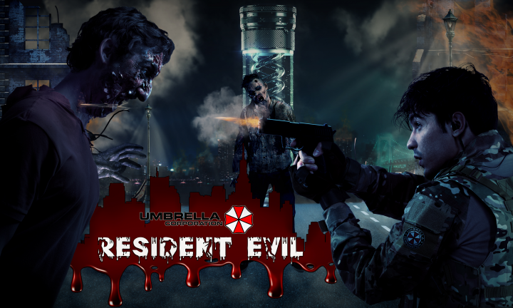 Resident evil - learning how to make posters
