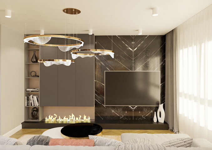 Кухня - гостиная