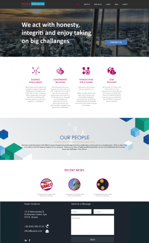 Landing CRM