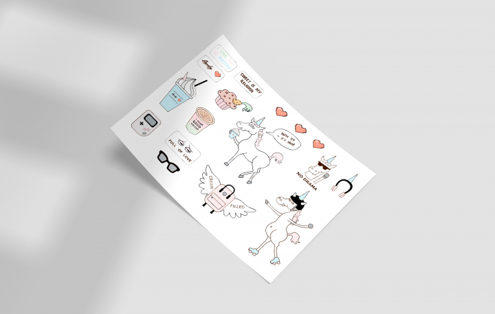 стикерпак для кофейни "Andy coffee"