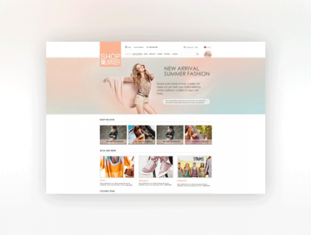 Дизайн магазина элитной одежды