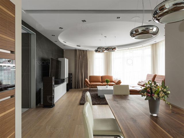 Дизайн гостиной в немецком стиле