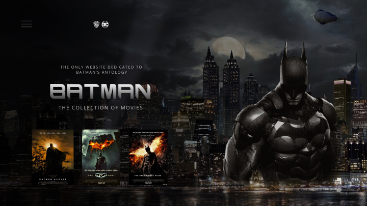 Лендинг "Batman"