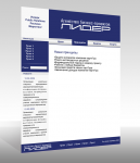 Сайт компании "Лидер"