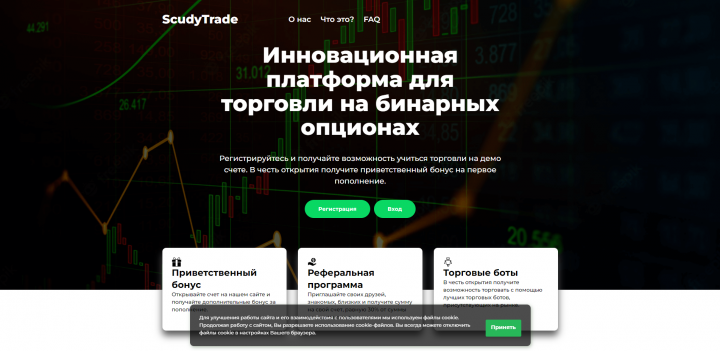 Сайт брокера бинарных опционов