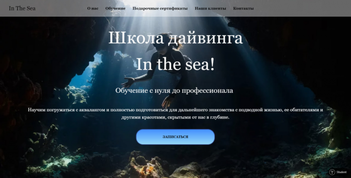 Школа дайвинга "In the sea"