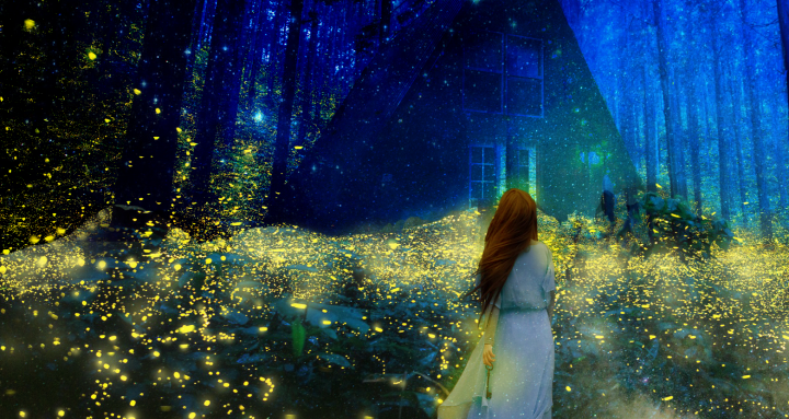 Dream forest (Alice in Wonderland)