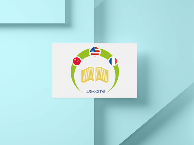 Логотип языковой студии