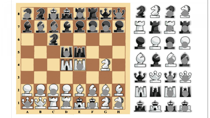 Разработка дизайна для шахматных фигур