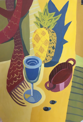 Живопись. Натюрморт в стиле Пикассо