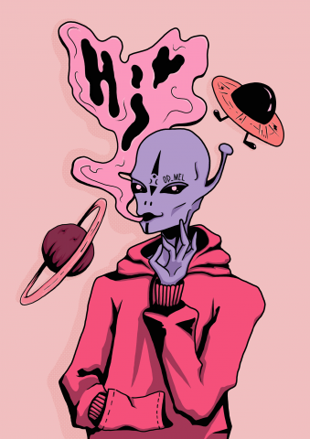 Иллюстрация "Нежный"