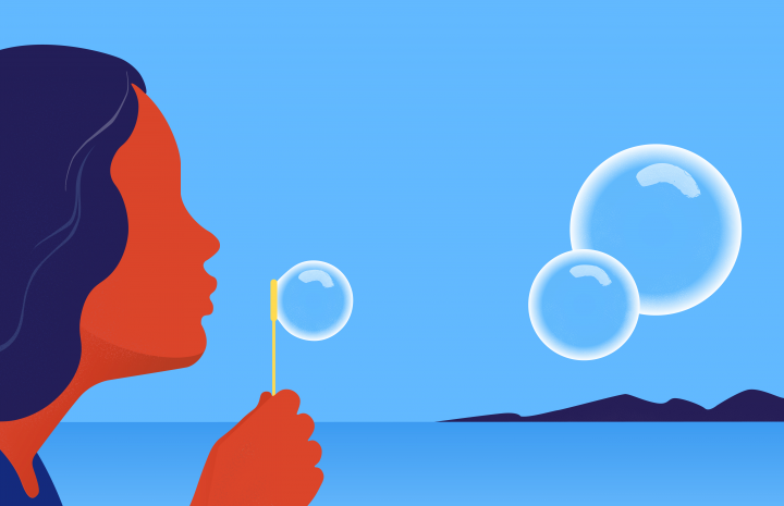 Девушка и море