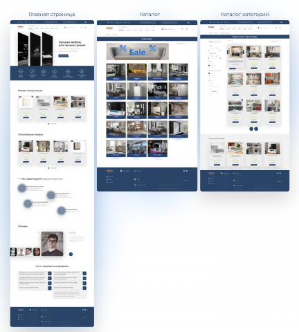 Интернет магазин, для мебельного салона "MIX-мебель"