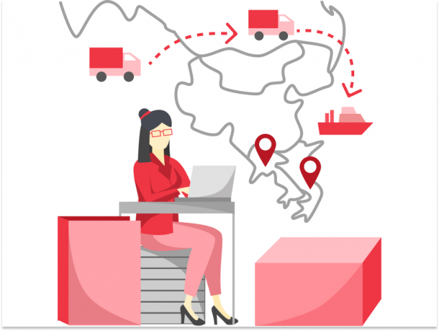 Векторная иллюстрация для сайта