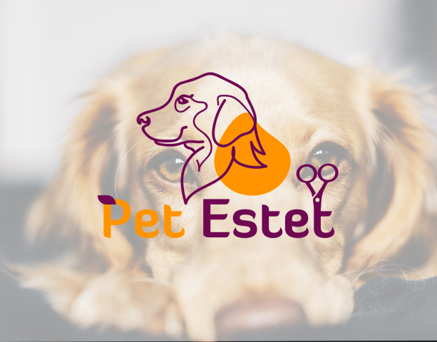 Логотип для грумминг салона "Pet Estet"