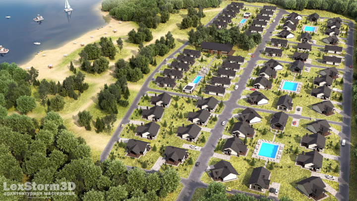 Поселок "Печенежская Усадьба" -1