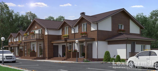 Визуализация Townhouse