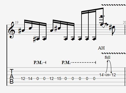 Phinehas - In The Night (рифф)